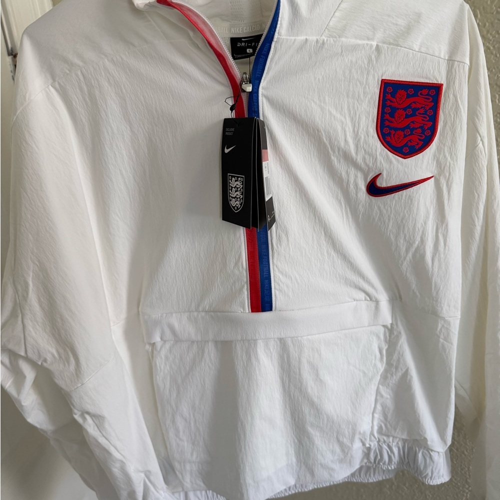 Nike Women’s White England Soccer Jacket
